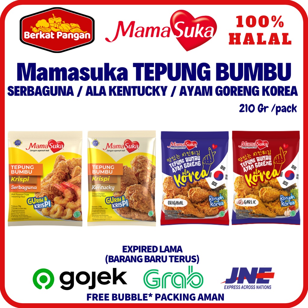 Jual Mamasuka Tepung Bumbu Serbaguna Tepung Krispi Ala Kentucky