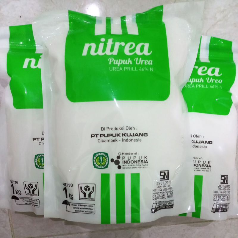 Jual Pupuk Urea NITREA 1 KG Original Packing Pupuk Kujang Shopee