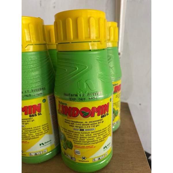 Jual Lindomin 865SL 200ml Herbisida Racun Pembasmi Rumput Gulma Daun