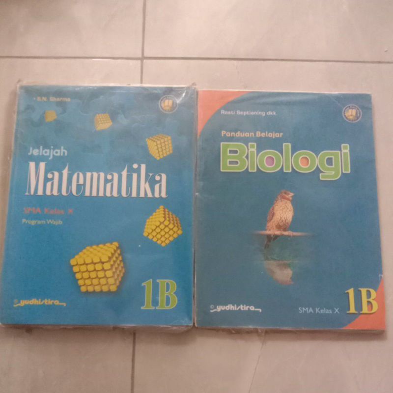 Jual Jelajah Matematika Dan Panduan Belajar Biologi Untuk Sma Kelas