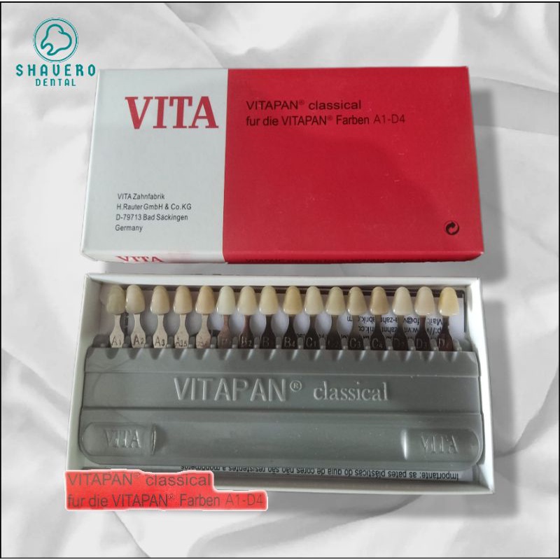 Jual Shade Guide Vitapan Merah Shopee Indonesia