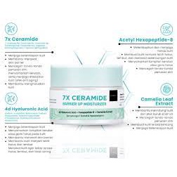 Jual Scarlett Whitening X Ceramide Barrier Up Moisturizer Pelembab