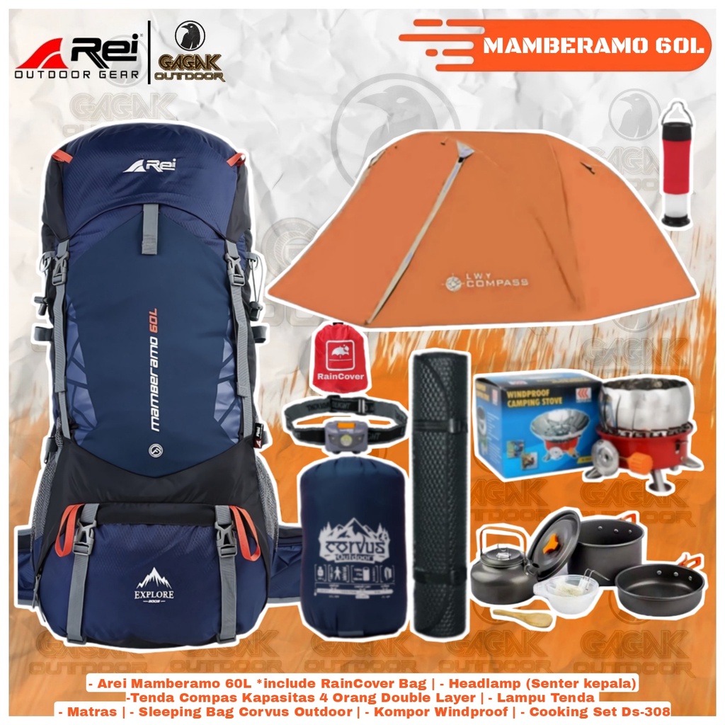 Jual Tas Gunung Tas Carrier Arei Outdoorgear Mamberamo L