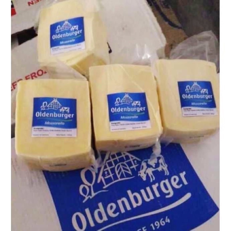 Jual Mozzarella Cheese Oldenburger 1kg Shopee Indonesia