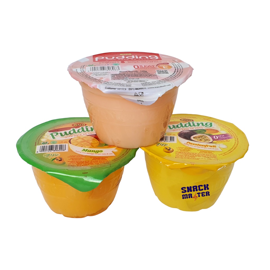 Jual Inaco Pudding With Nata De Coco Fat Non Cholesterol Netto