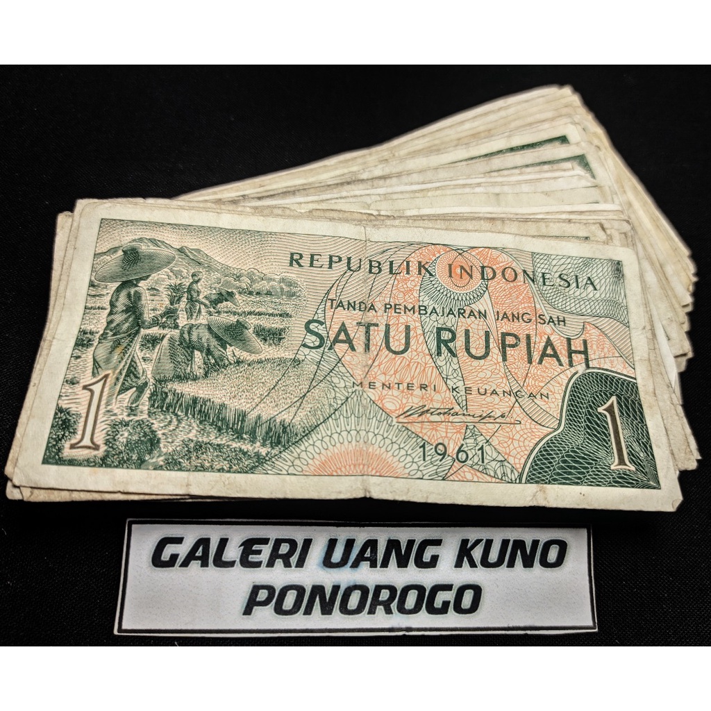 Jual Uang Mahar Kuno Kertas Rupiah Sandang Pangan