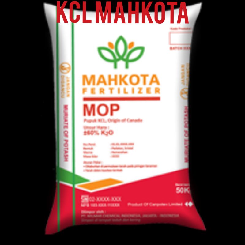 Jual Pupuk Kcl Mop Mahkota Kg Repack Pupuk Buah Lebat Besar Pupuk