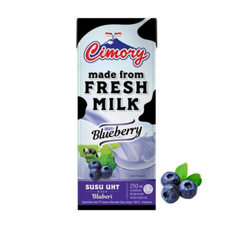 Jual Cimory Uht Yoghurt Drink Blueberry Ml Shopee Indonesia