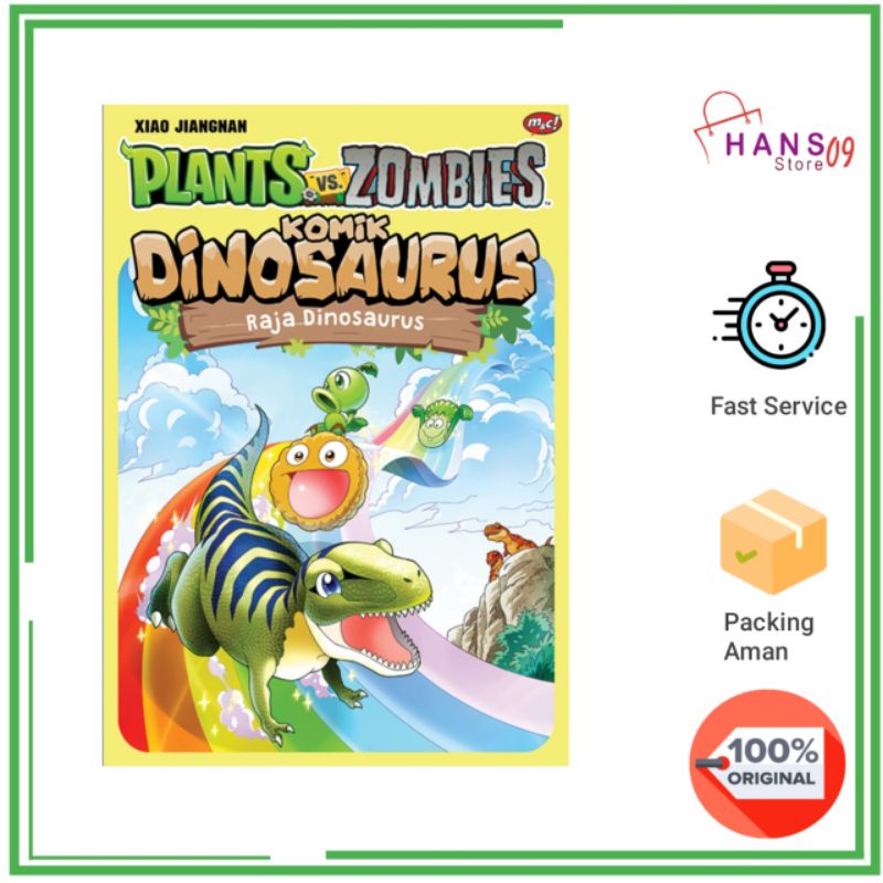 Jual Plants Vs Zombies Komik Dinosaurus Raja Dinosaurus Shopee