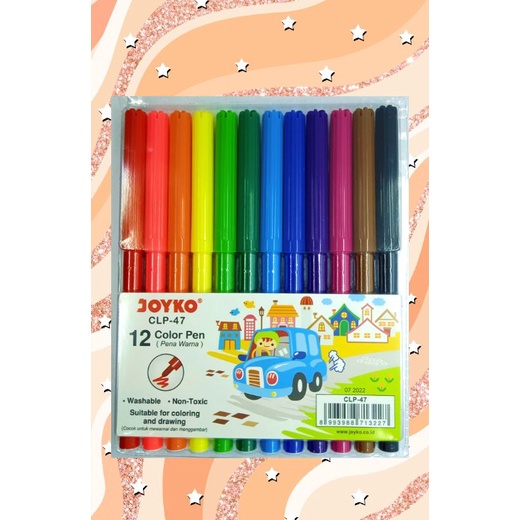 Jual Colour Brus Pen Joyko Warna Spidol Warna Joyko Clp