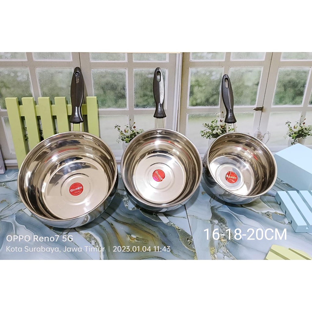 Jual Panci Susu Stainless Subron Shopee Indonesia