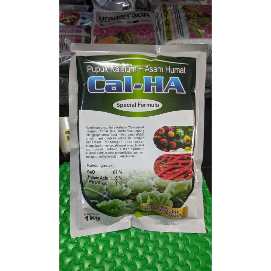 Jual Terlaris CAL HA Pupuk Calsium Asam Humat 1 Kg By PT Mitra Merdeka