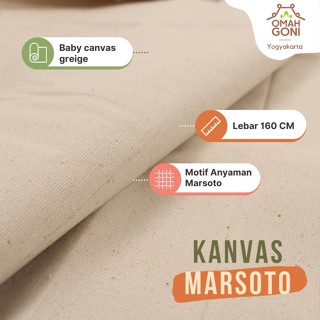 Jual Kain Kanvas Marsoto Lebar 160 Cm Baby Canvas Grey Kain Kanvas