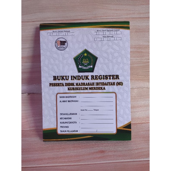 Jual Buku Induk Register Siswa Mi Kurikulum Merdeka Shopee Indonesia