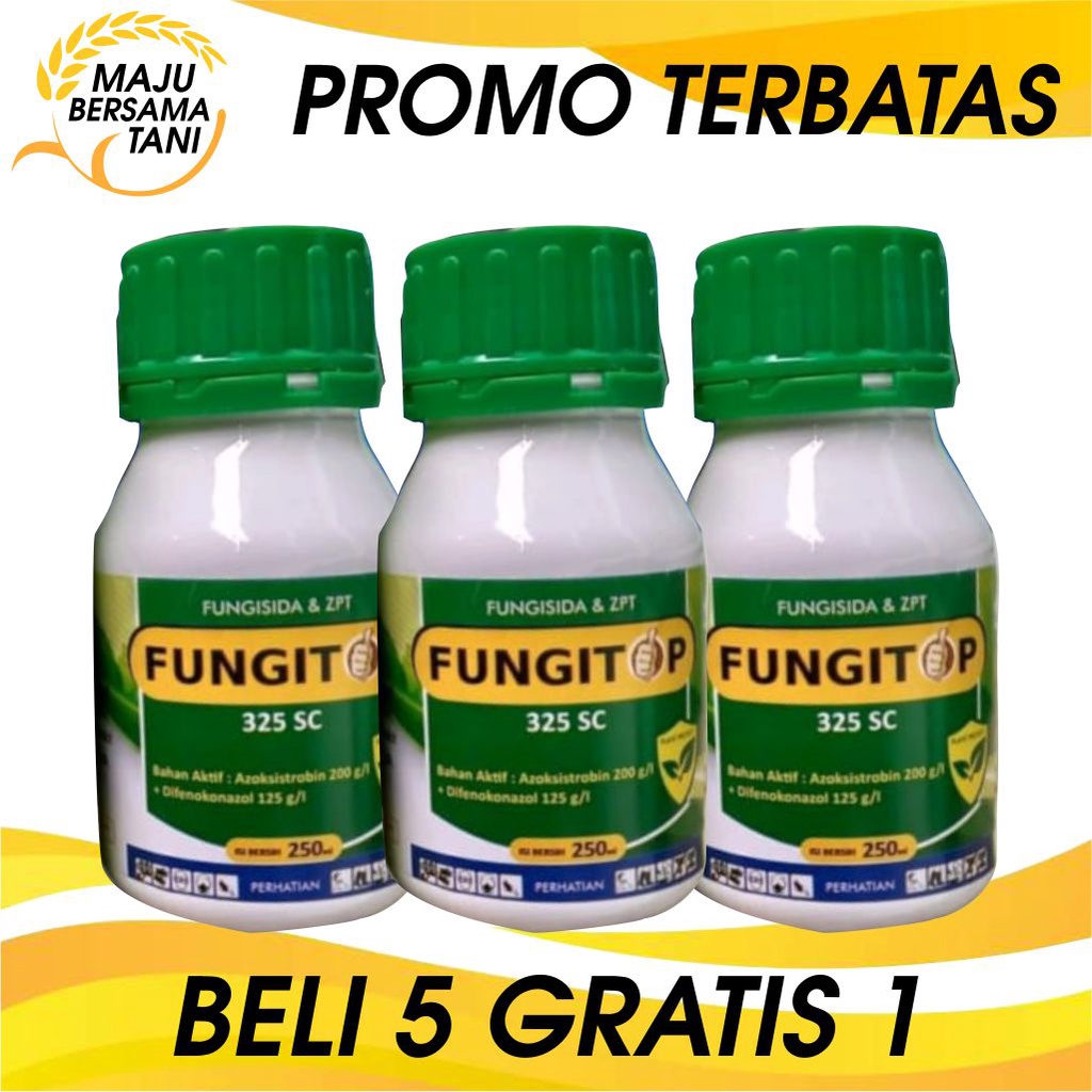 Jual FUNGITOP 325 Sc 250 Ml PROMO GROSIR FUNGISIDA AMYSTARTOP