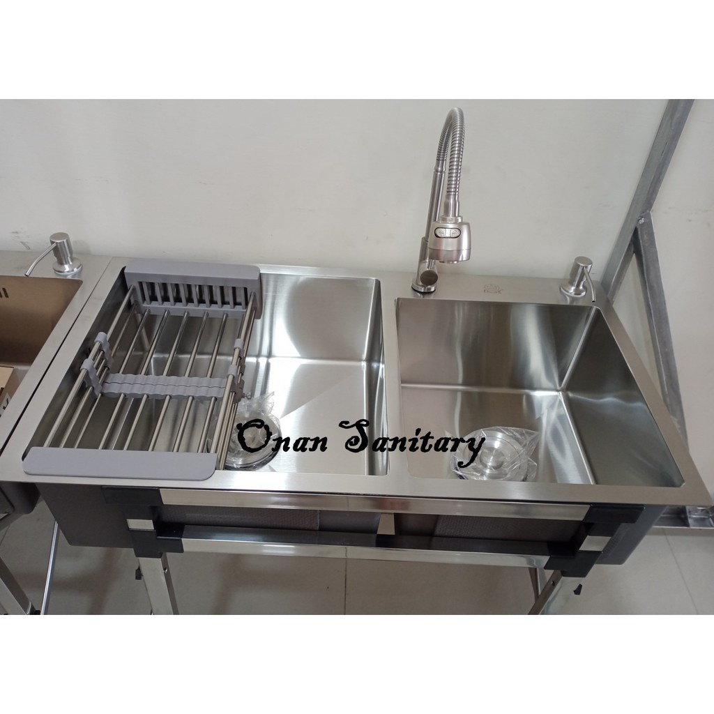 Jual Kitchen Sink Golden Hand Premium Bak Cuci Piring Stainless 8245