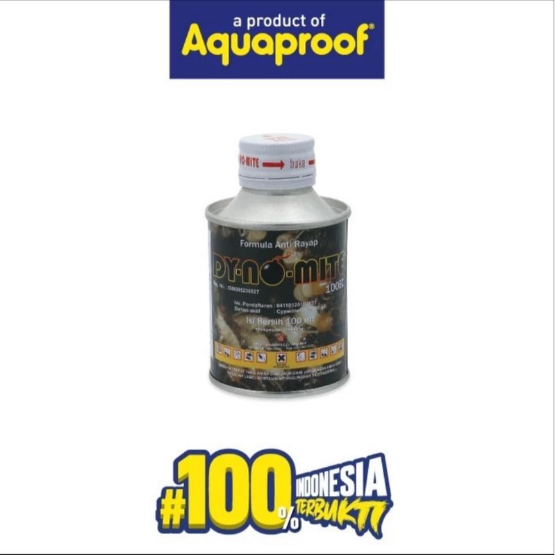 Jual Obat Pembasmi Rayap Dynomite Aquaproof Ml Cairan Anti Rayap