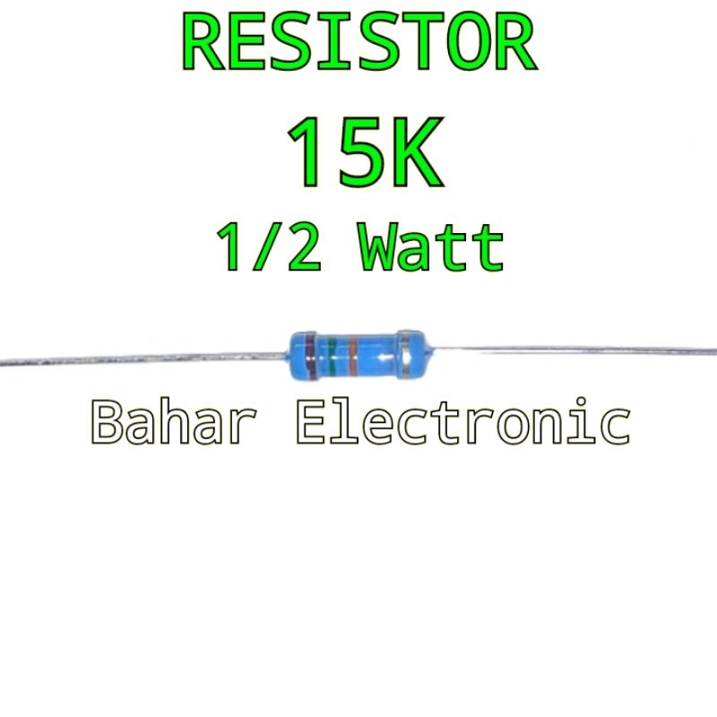 Jual Resistor 15K 1 2W Per 4 Biji Shopee Indonesia