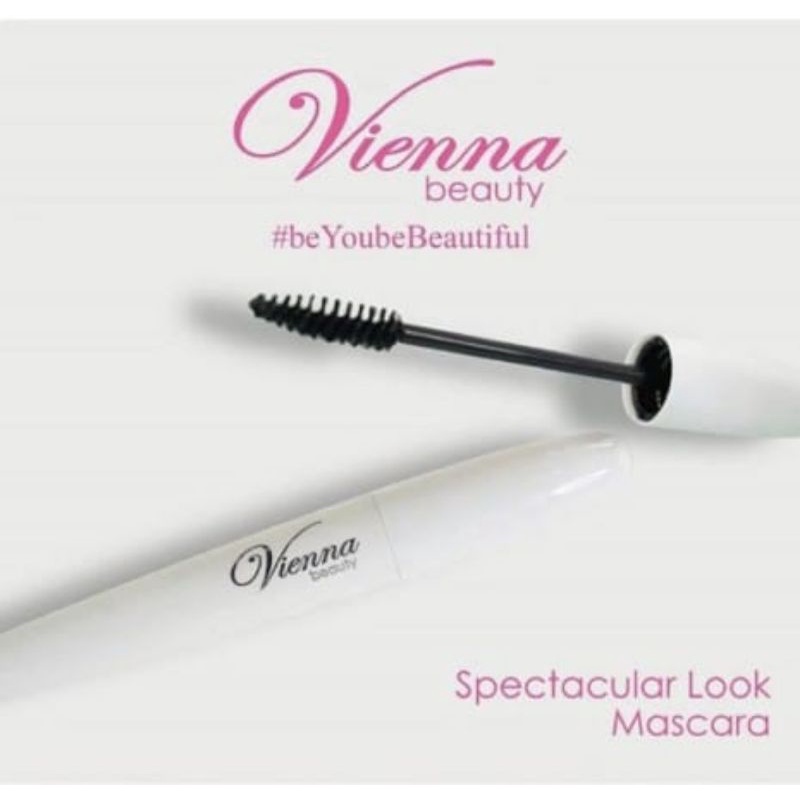 Jual Vienna Beauty Spectacular Look Mascara Full Volume With Collagen