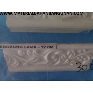 Jual List Gypsum Type Kangkung Lama Cm Lis Gipsum Gypsem Ornamen