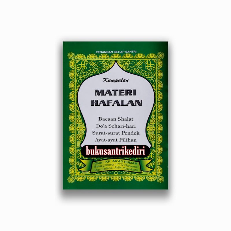 Jual Kumpulan Materi Hafalan Bacaan Sholat Doa Sehari Hari Surat Surat Pendek Dan Ayat Ayat