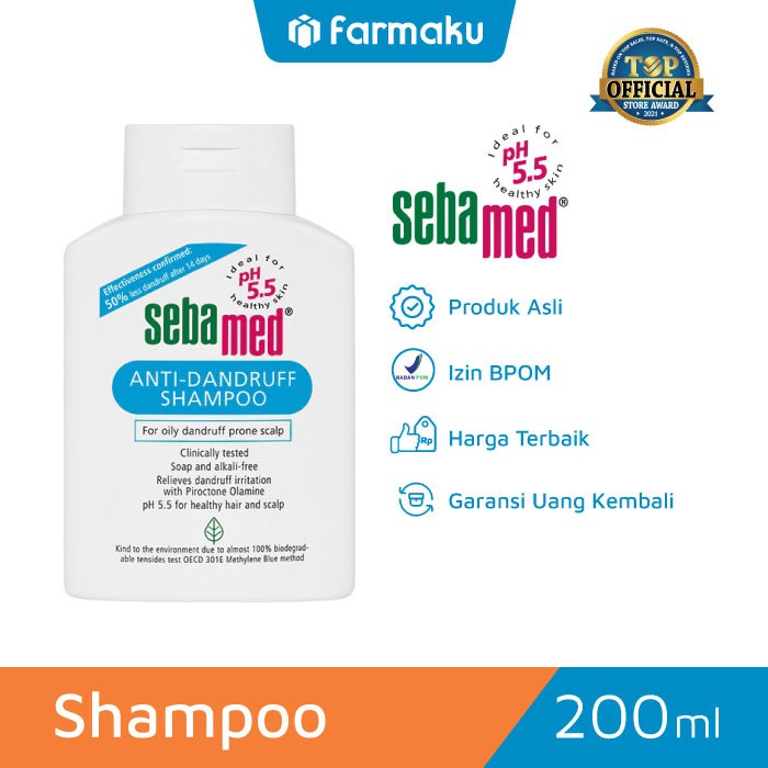 Jual Sebamed Anti Dandruff Shampoo Ml Shopee Indonesia