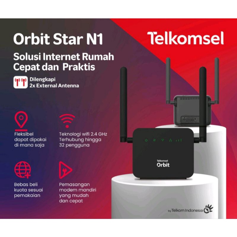 Jual Modem Telkomsel Orbit Star N Bonus Kuota Gb Modem Wifi G High