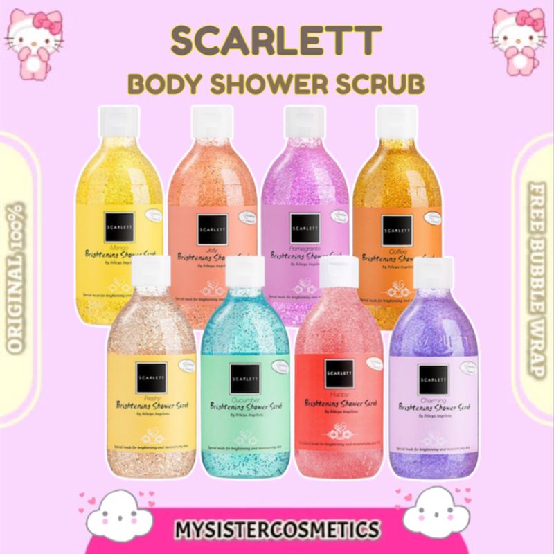 Jual Scarlett Body Shower Scrub Sabun Mandi Scarlett Banjarmasin