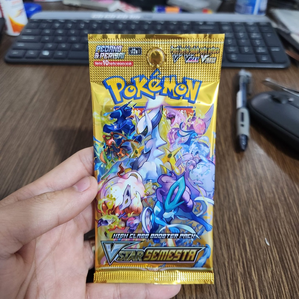 Jual Kartu Pokemon Indonesia Booster Pack VStar Semesta S12a 1