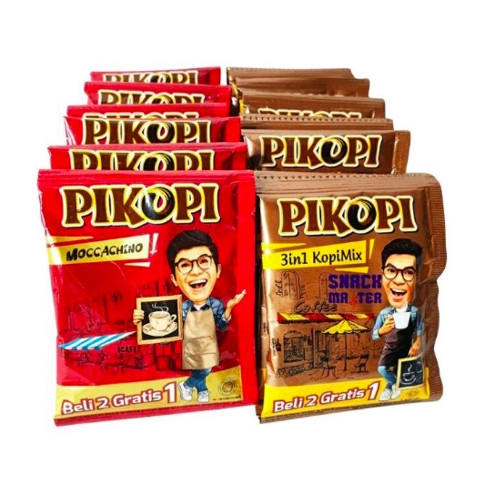 Jual Pikopi Kopi Instan 20gr SACHET MOCCACHINO GULA AREN KOPIMIX