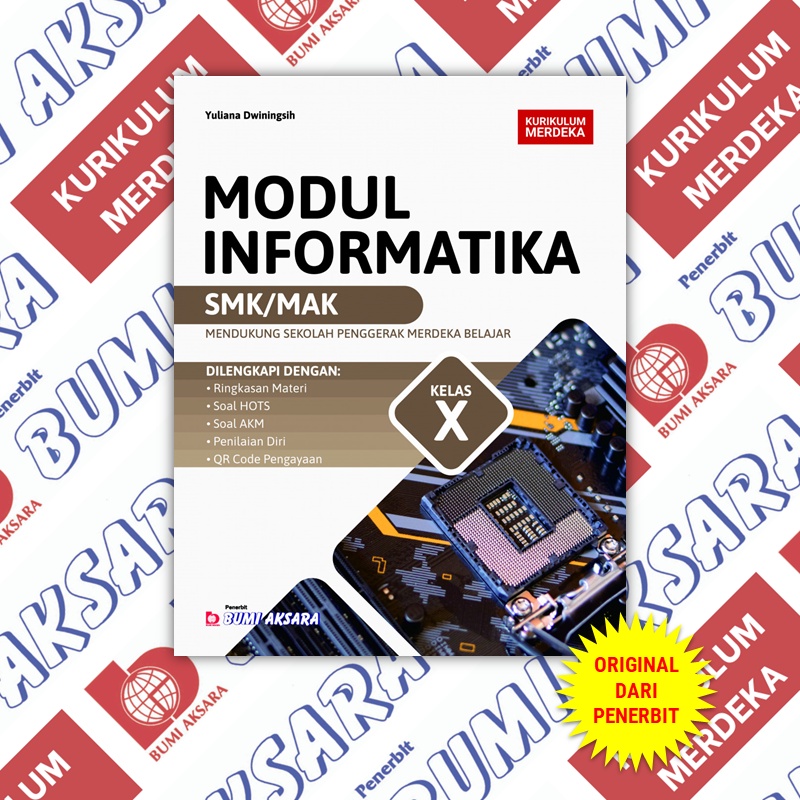 Jual Modul Informatika Kls X Smk Mak Kurikulum Merdeka Bumi Aksara