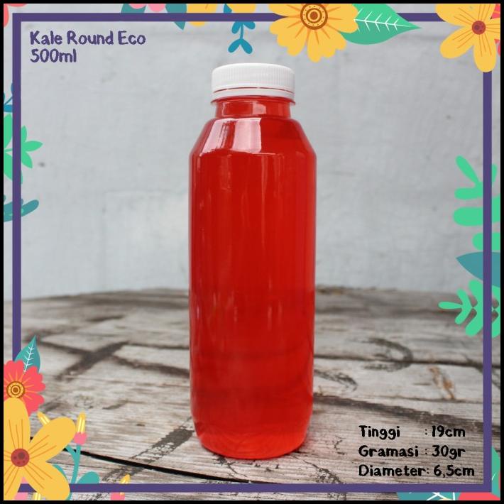 Jual Botol Plastik Kale Bulat Ml Eco Kopi Jus Susu Madu Jelly Pet