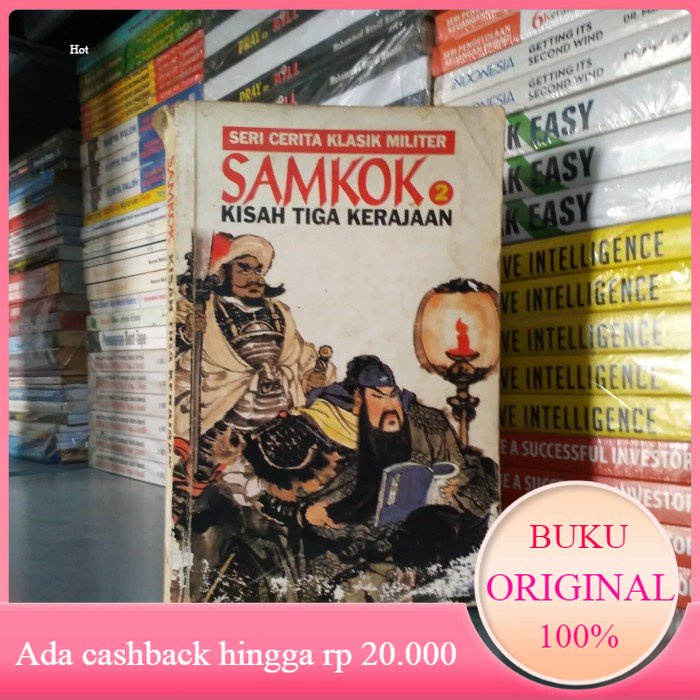 Jual Buku Lawas Seri Cerita Klasik Militer Samkok Kisah Tiga