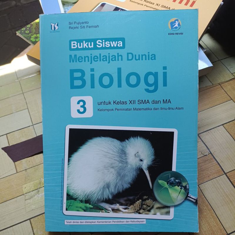 Jual ORIGINAL BUKU SISWA MENJELAJAH DUNIA BIOLOGI KELAS 2 XI SMA