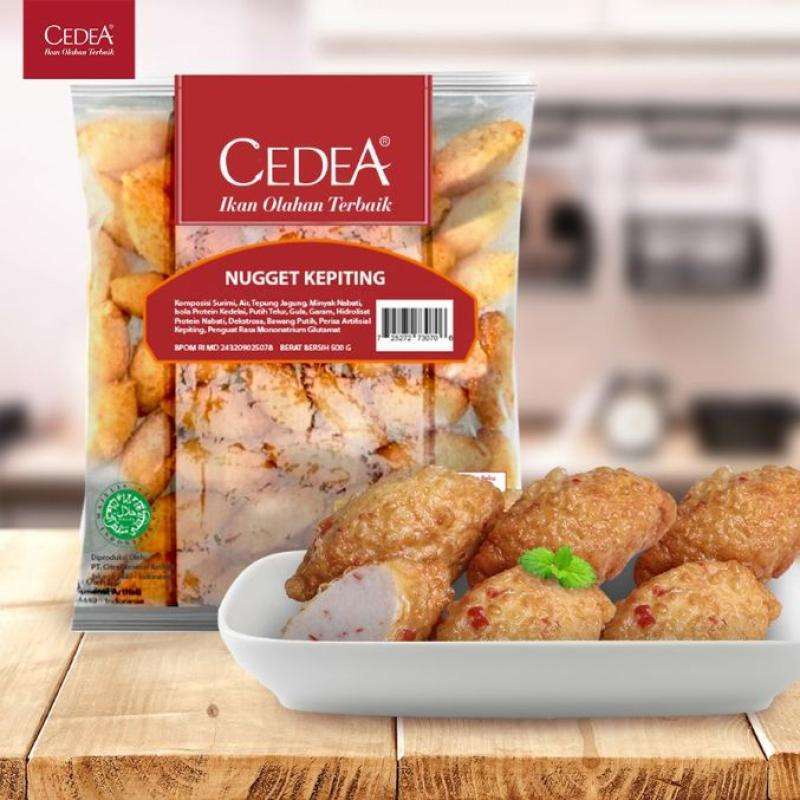 Jual Cedea Nugget Kepiting Crab Nugget Cedea Ikan Olahan Cedea Halal