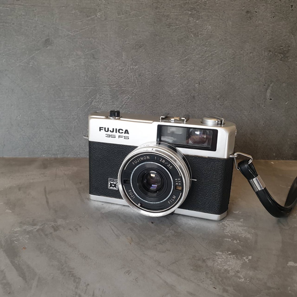 Jual FUJICA 35 FS RANGEFINDER Black LIKE NEW KAMERA FILM KAMERA