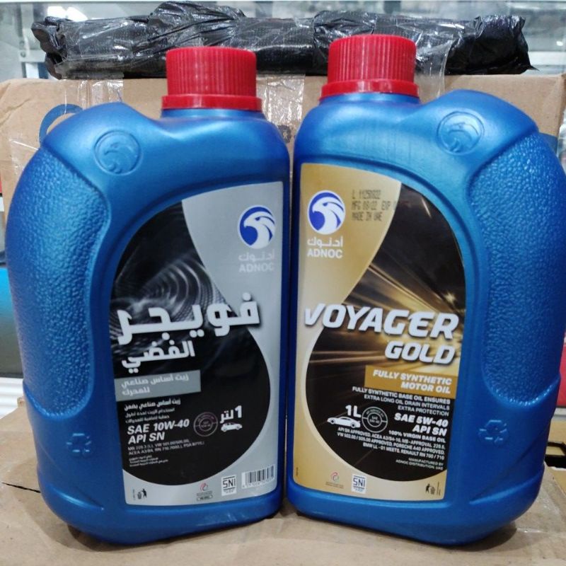 Jual Oli Mesin Adnoc Voyager Silver Gold W W W Mobil