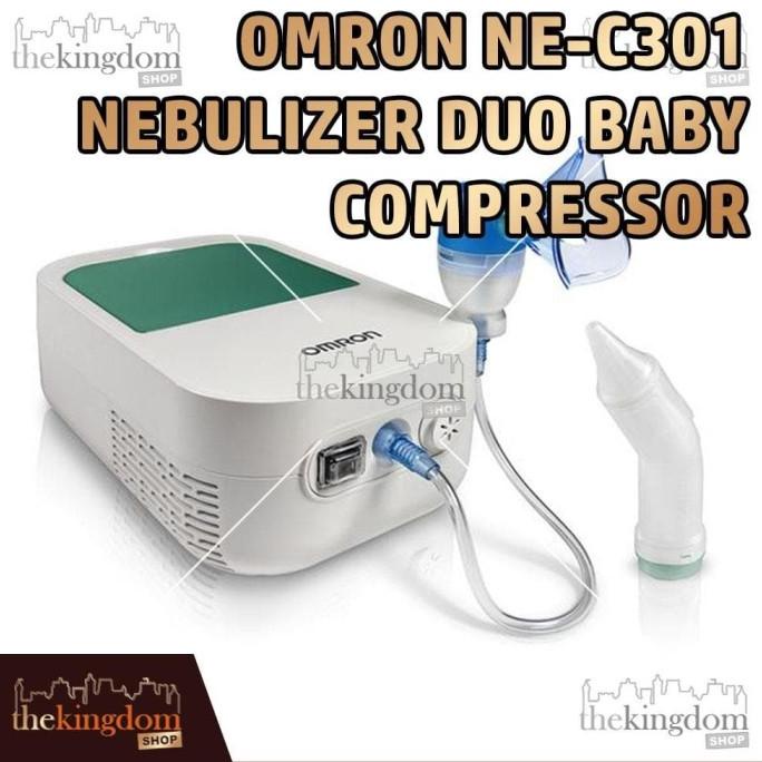 Jual Omron NE C301 Nebulizer Compressor DuoBaby Nebuliser Nafas Duo