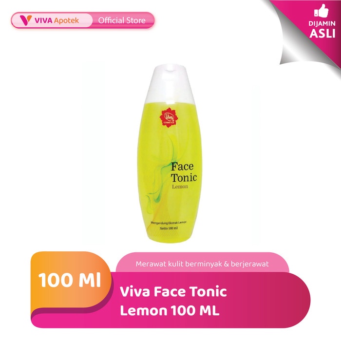 Jual Viva Face Tonic Lemon Ml Shopee Indonesia