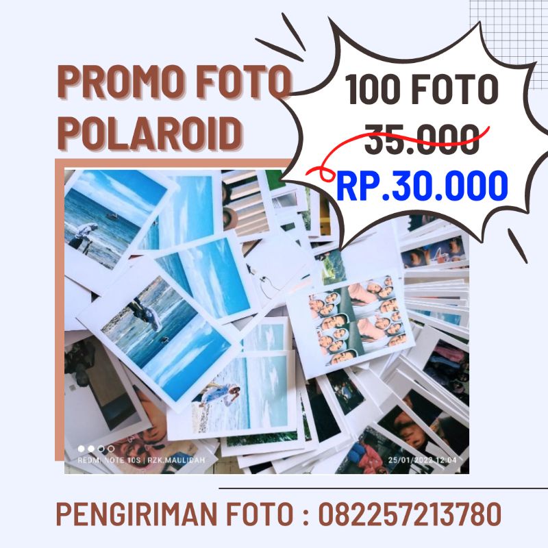 Jual Cetak Foto Polaroid Murah Cetak Foto R Cetak Foto Custom