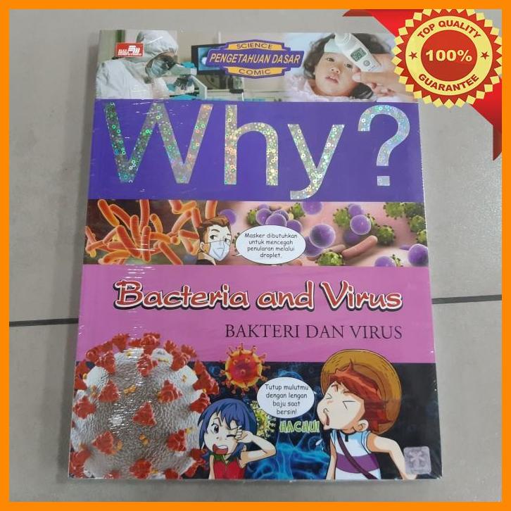 Jual PUS Komik Why Bacteria And Virus Bakteri Dan Virus Shopee