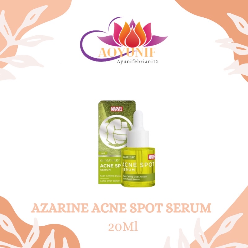 Jual Azarine Acne Spot Serum 20ml Shopee Indonesia