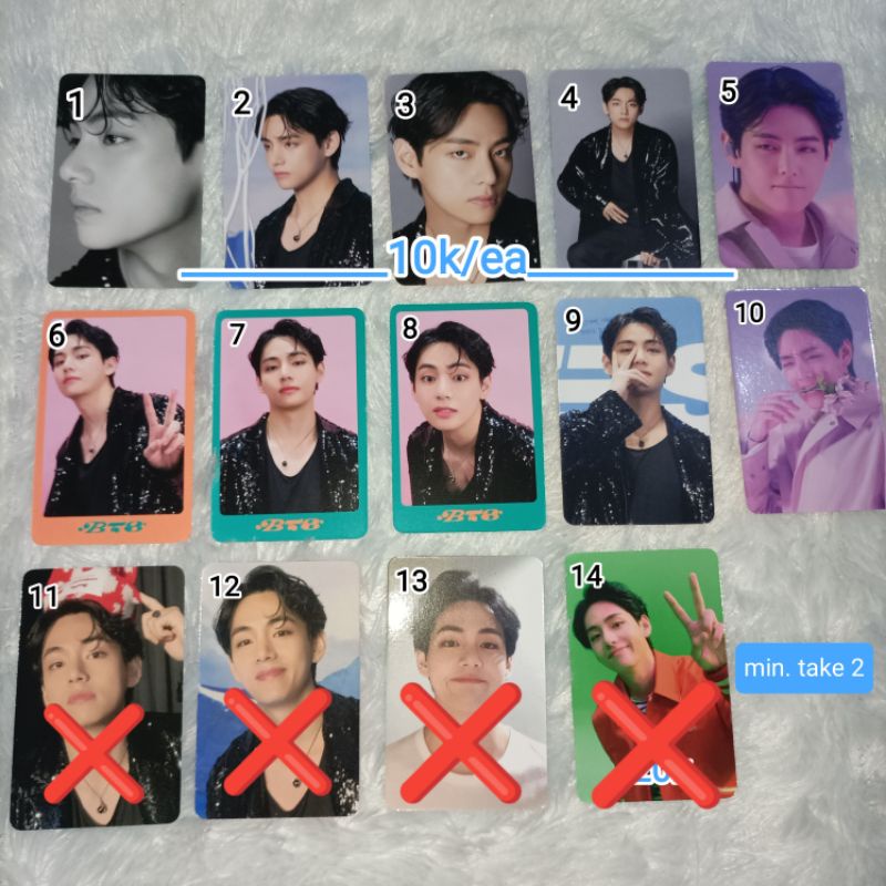 Jual Sharing Photocard BTS DICON 102 Official PC OFFICIAL DICON BTS