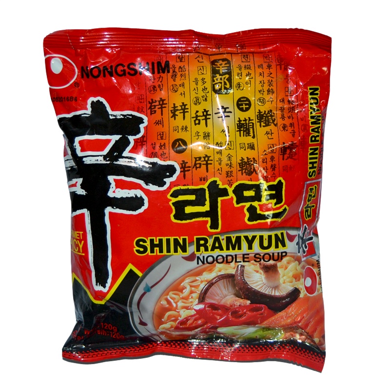 Jual Nong Shim Mie Shin Ramyun Spicy Mushroom 120Gr Shopee Indonesia