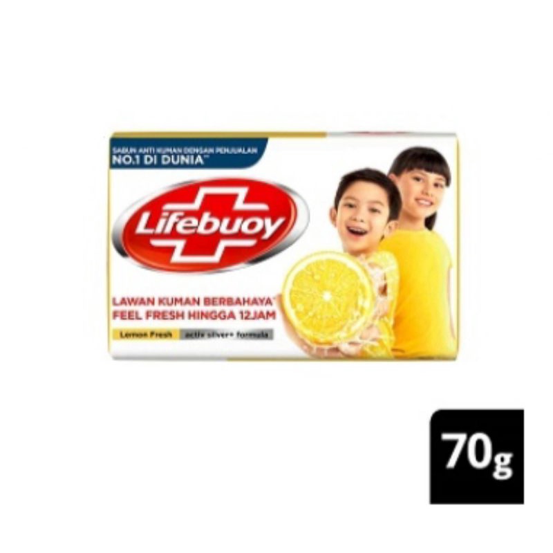 Jual Lifebuoy Sabun Mandi Batang Lemon Fresh 70g Shopee Indonesia