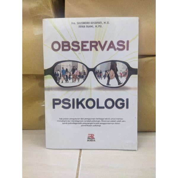 Jual Buku Observasi Psikologi Shopee Indonesia