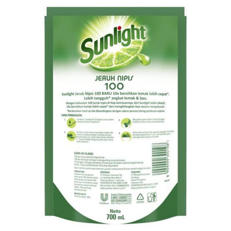 Jual Sunlight 700 Ml Pencuci Piring Shopee Indonesia