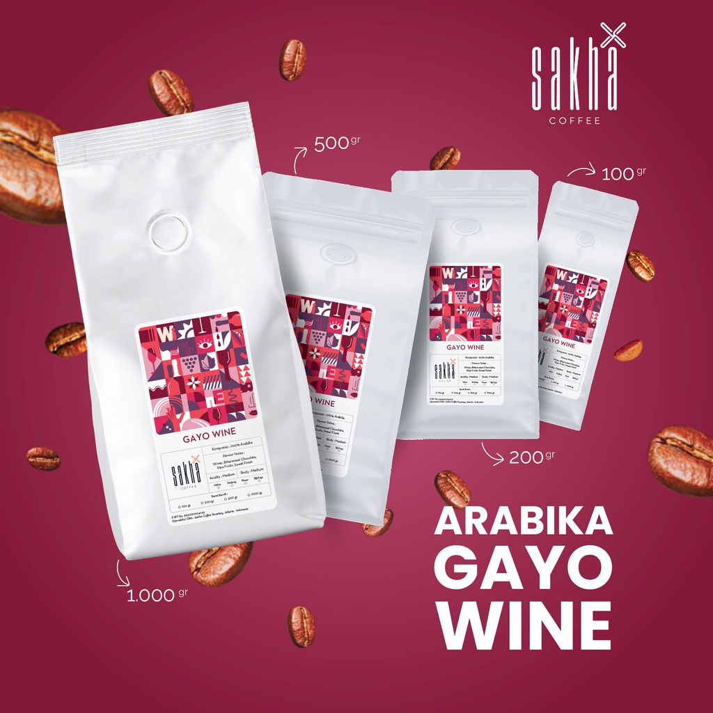 Jual Biji Kopi Arabika Gayo Wine Arabica Coffee Specialty Roast Beans