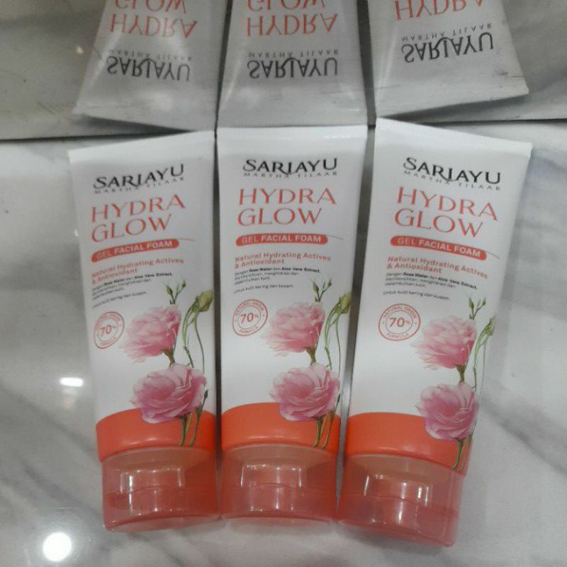 Jual Sari Ayu Hydra Glow Gel Facial Foam Shopee Indonesia