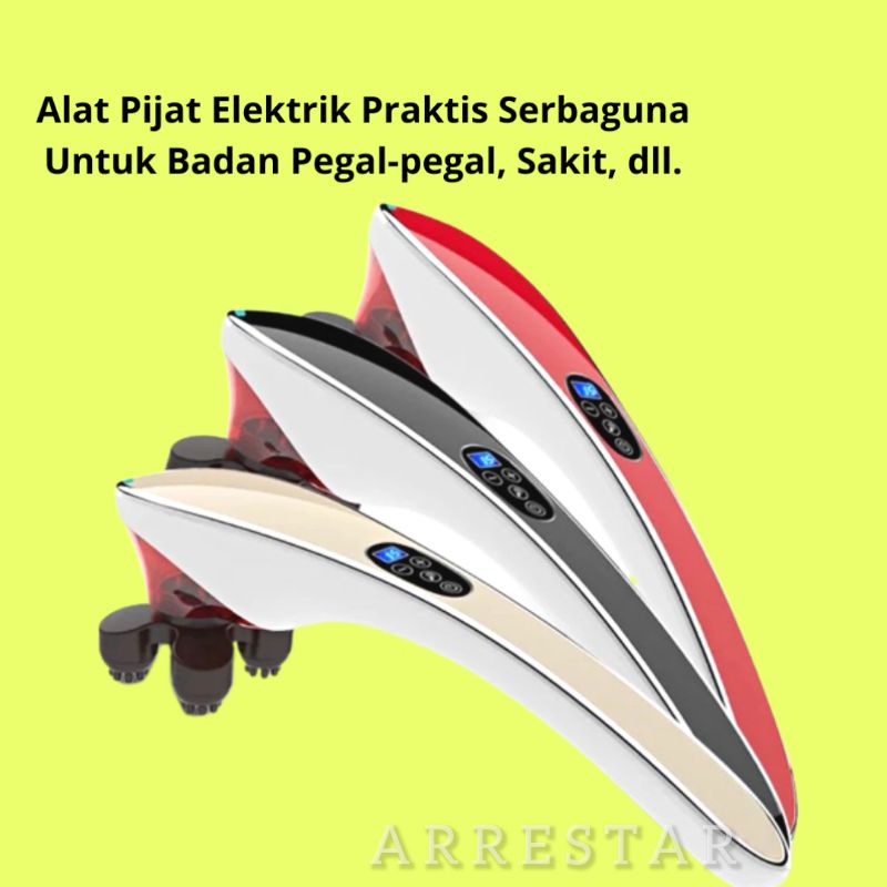 Jual Alat Pijat Elektrik Leher Punggung Pundak Infrared Messenger Tubuh